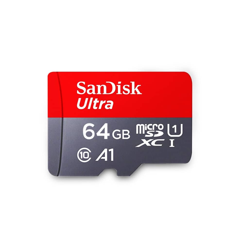 SanDisk 64GB TF SD) geheugenkaart - Green Backyard