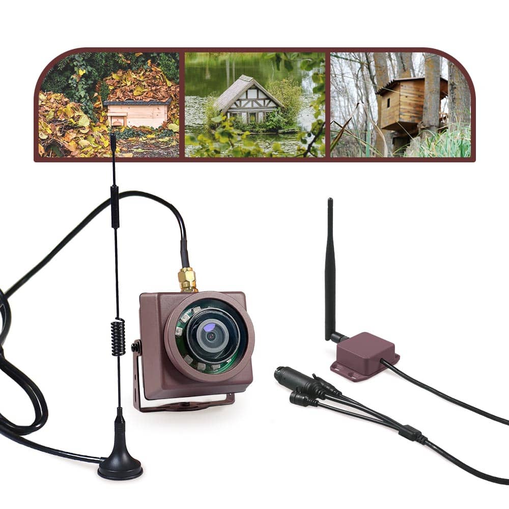 nicht Oefening andere Long Range Wireless Versatile IP Camera - Green Backyard